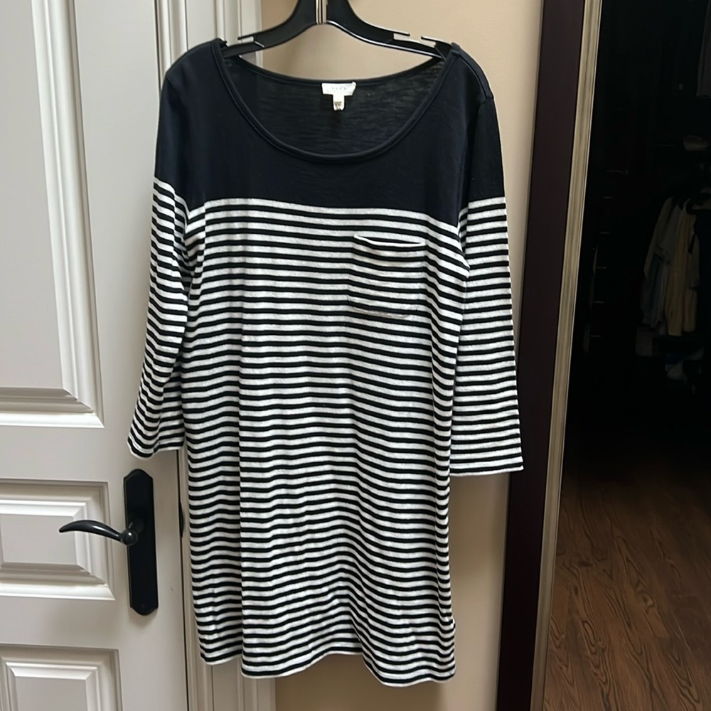 Soft Joie striped t shirt dress